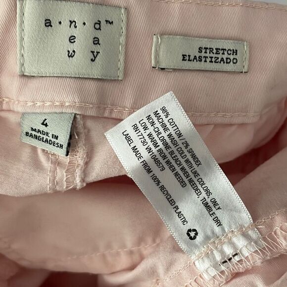 A New Day Light Pink Chino Shorts 4 - Picture 5 of 5